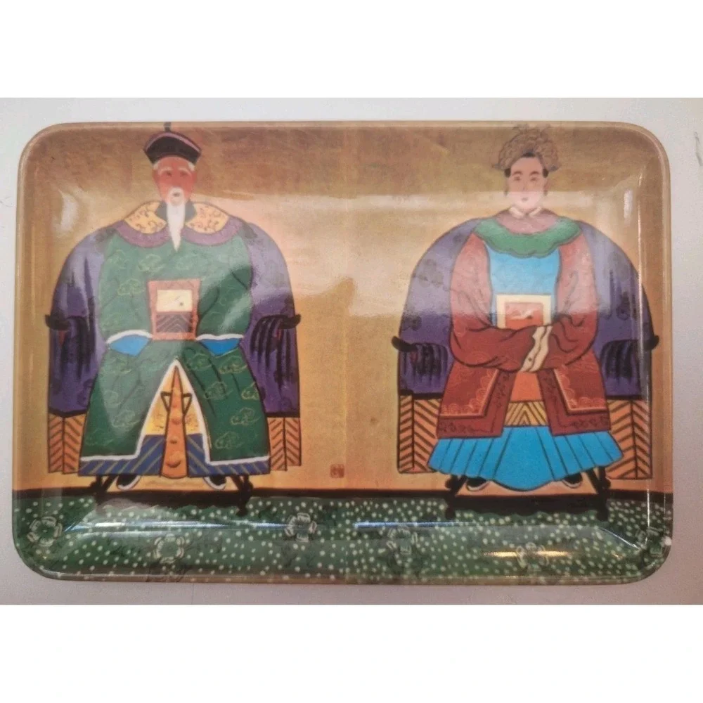 Vintage Souvenir tray From Orient Paradise‎ Tours 6×4